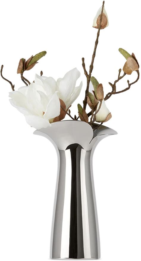 georg jensen vases|Georg Jensen Bloom Botanica Vase in Stainless Steel